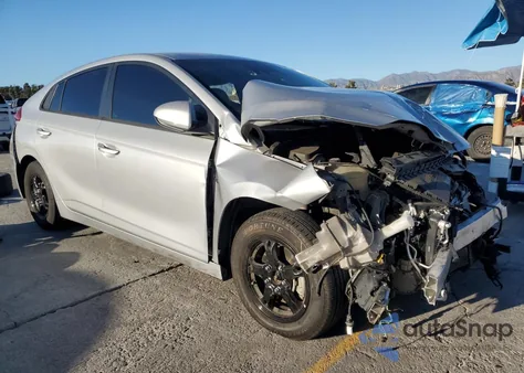 2020 Hyundai Ioniq Blue from USA, damaged, VIN KMHC65LC6LU212103